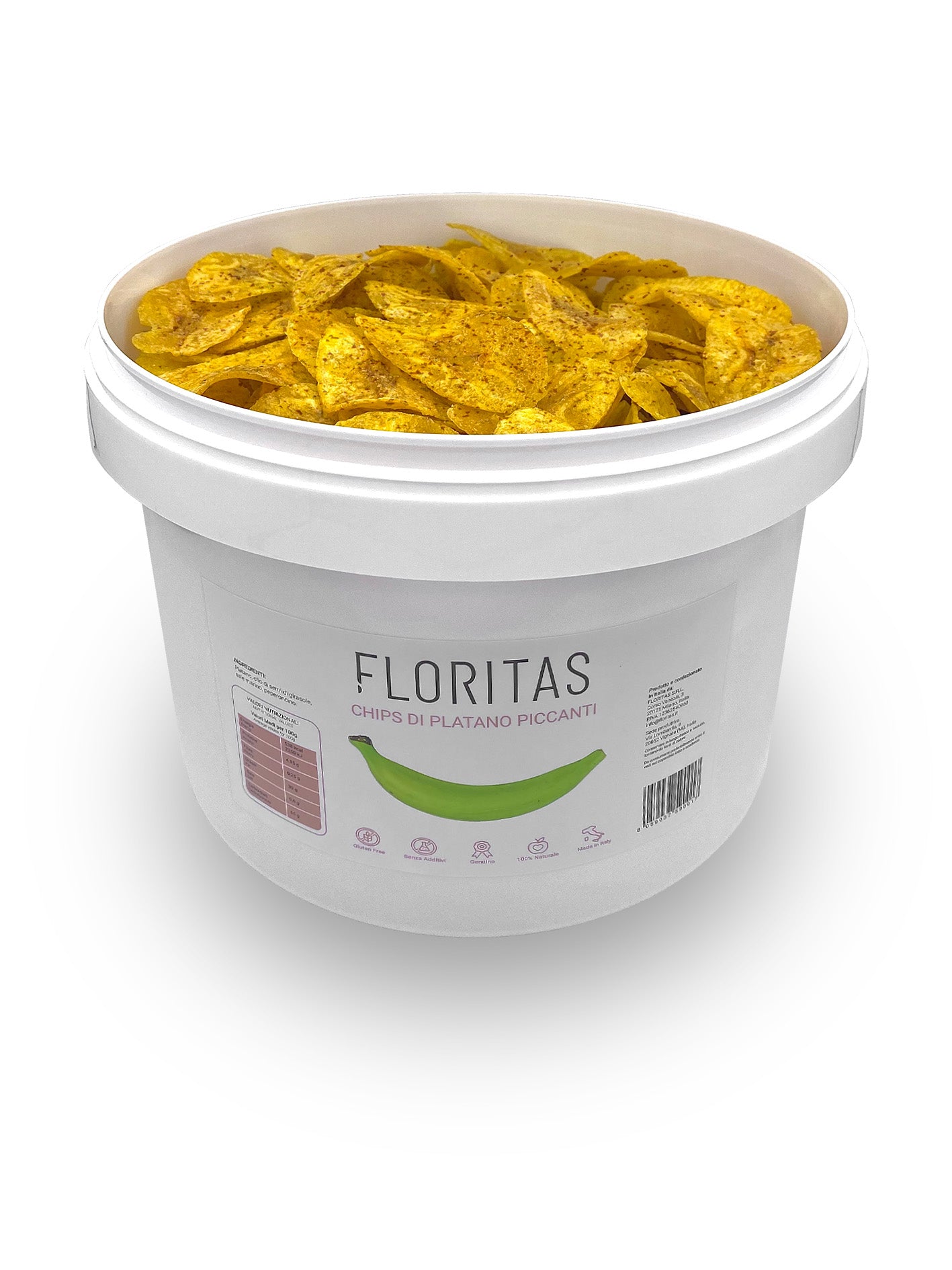 Chips di platano piccanti Ovaladas